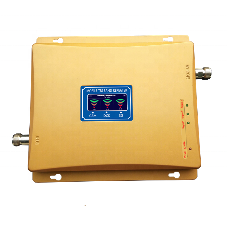 universal signal booster 2g 3g and 4g lte mobile internet multi bands signal amplifier 900 1800 2100 mhz for cellphone